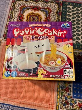 Popin' Cookin' DIY Candy Ramen Kit - Purple Packaging X 5